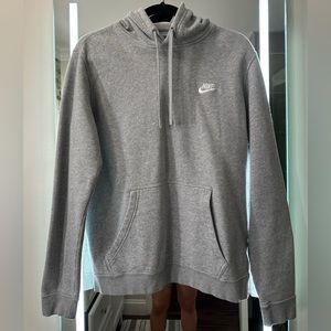 Classic Nike - Grey/Gray Hoodie Long Sleeve